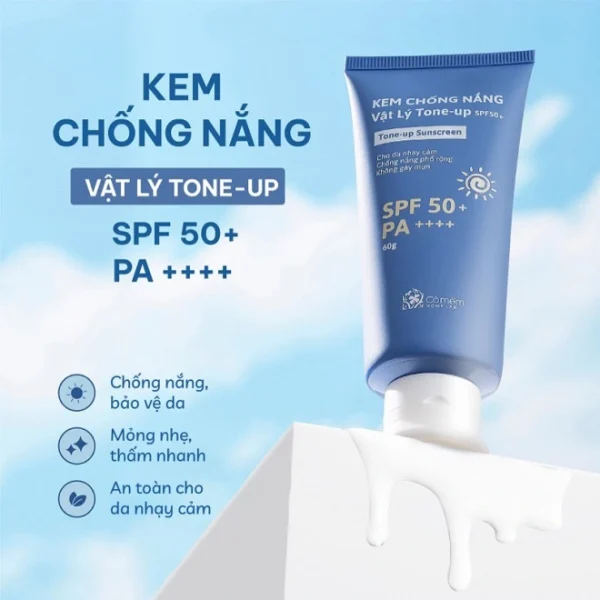 Kem Chống Nắng Vật Lý Tone-Up SPF 50+