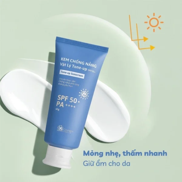 Kem Chống Nắng Vật Lý Tone-Up SPF 50+