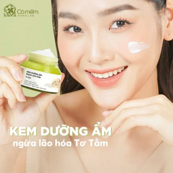 Combo Kem Dưỡng Ẩm Tơ Tằm + Serum Cấp Ẩm Phục Hồi Tơ Tằm