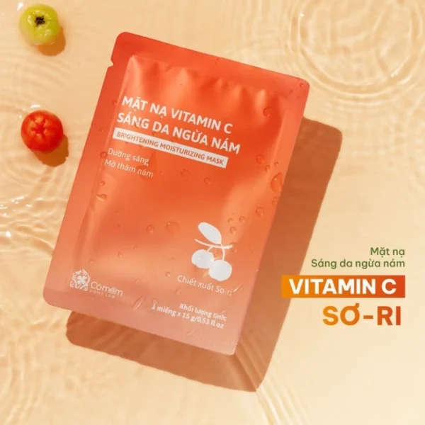 Combo 5 Mặt Nạ Vitamin C Dưỡng Sáng Mờ Thâm Nám