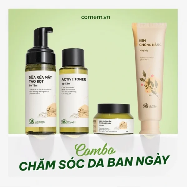 Combo chăm sóc da ban ngày