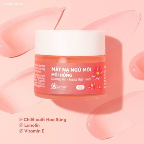 Mặt nạ môi hồng