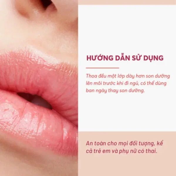 Mặt Nạ Ngủ Môi Môi Hồng